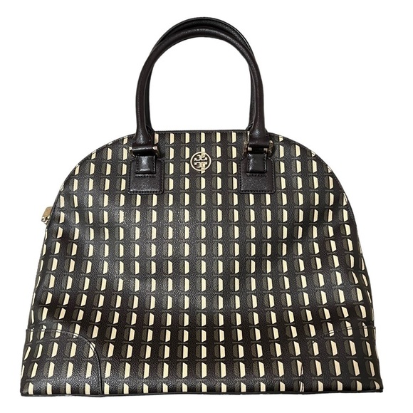 Tory Burch Women’s Robinson Printed Dome Purse - Picture 1 of 11